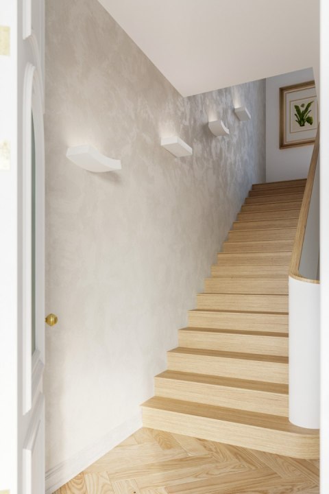 KINKIET CERAMICZNY LUMINOS, LAMPA ŚCIENNA, NOWOCZESNA, DO SALONU, DESIGN