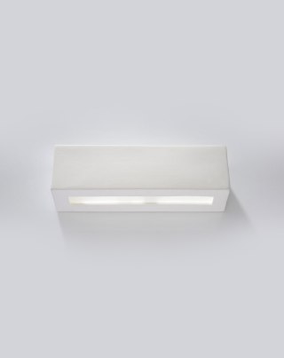 KINKIET CERAMICZNY LUMINOS, GÓRA DÓŁ, LAMPA ŚCIENNA, NOWOCZESNY, POLSKI