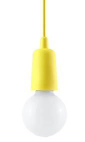 Lampa wisząca DIEGO 1 żółta