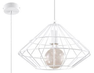 LAMPA WISZĄCA STELLATO, STALOWA, LOFT, DIAMENT, INDUSTRIALNA, NOWOCZESNA