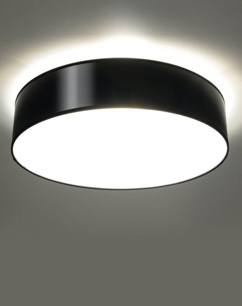 UNIWERSALNY OKRĄGŁY PLAFON 45 cm CZARNY, LOFT UNIWERSALNY OKRĄGŁY PLAFON 45 cm CZARNY, LOFT