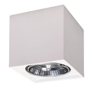 PLAFON CERAMICZNY CERAMICA, LAMPA SUFITOWA, KWADRATOWA, NOWOCZESNA, POLSKA