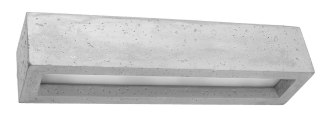 POZIOMY BETONOWY KINKIET, PROSTOKĄT, LOFT, 50 cm