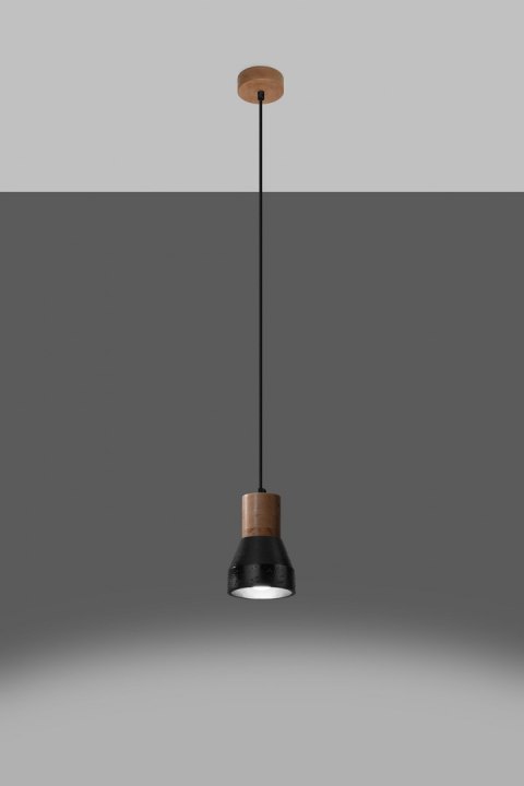 Lampa wisząca QUBIC czarna Lampa wisząca QUBIC czarna