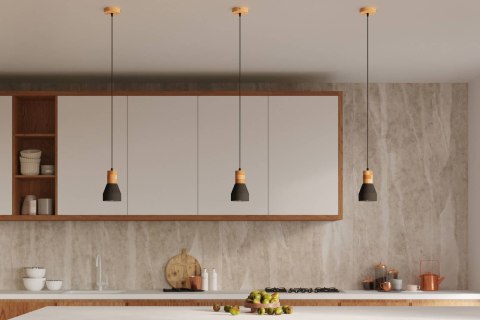 Lampa wisząca QUBIC czarna Lampa wisząca QUBIC czarna