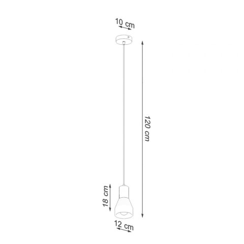 Lampa wisząca QUBIC czarna Lampa wisząca QUBIC czarna