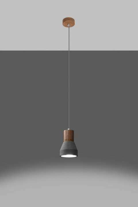 Lampa wisząca QUBIC szara Lampa wisząca QUBIC szara