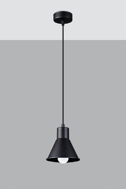 Lampa wisząca TALEJA 1 czarna [E27]