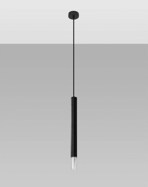 Lampa wisząca WEZYR 1 czarna Lampa wisząca WEZYR 1 czarna