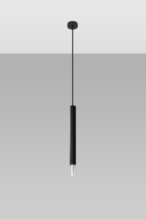Lampa wisząca WEZYR 1 czarna Lampa wisząca WEZYR 1 czarna