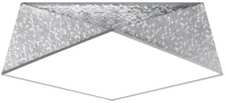 NOWOCZESNY PLAFON, CEKIN, 45 cm, E27, DO LOKALU