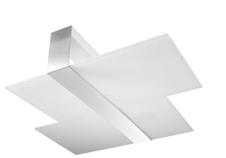LAMPA SUFITOWA LUMINOS, ŚCIENNA, CHROM, NOWOCZESNA, LOFT, SALON, KUCHNIA