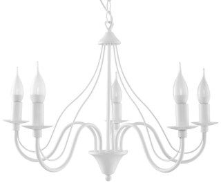 ŻYRANDOL LAMPA SUFITOWA LUMINOS, KANDELABR, ELEGANCKA, NOWOCZESNA, LOFT