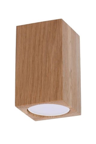 LAMPA SUFITOWA PLAFON LUMINA, DREWNO DĘBOWE, LOFT, NOWOCZESNA, SALON, METAL