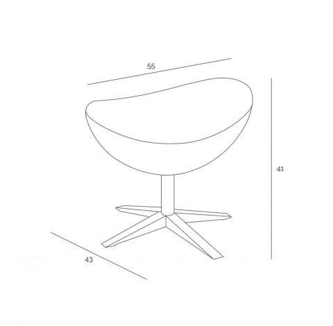 Podnóżek Soft wełna czerwony JA-2712