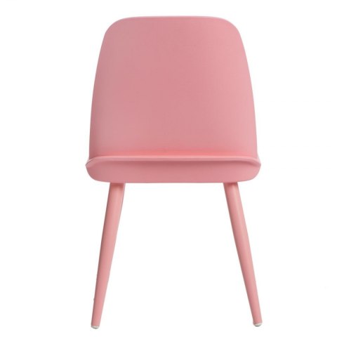 Krzesło Rosse różowe SKANDYNAWSKIE,MINIMALISTYCZNE Krzesło Rosse różowe SKANDYNAWSKIE,MINIMALISTYCZNE