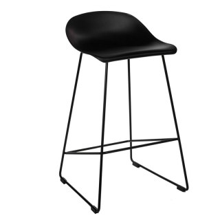 KRZESŁO BAROWE HOKER MODUS, NOWOCZESNE, METALOWE, MATOWE, STYLOWE, 66 CM