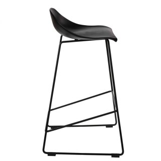 KRZESŁO BAROWE HOKER MODUS, NOWOCZESNE, METALOWE, MATOWE, STYLOWE, 66 CM