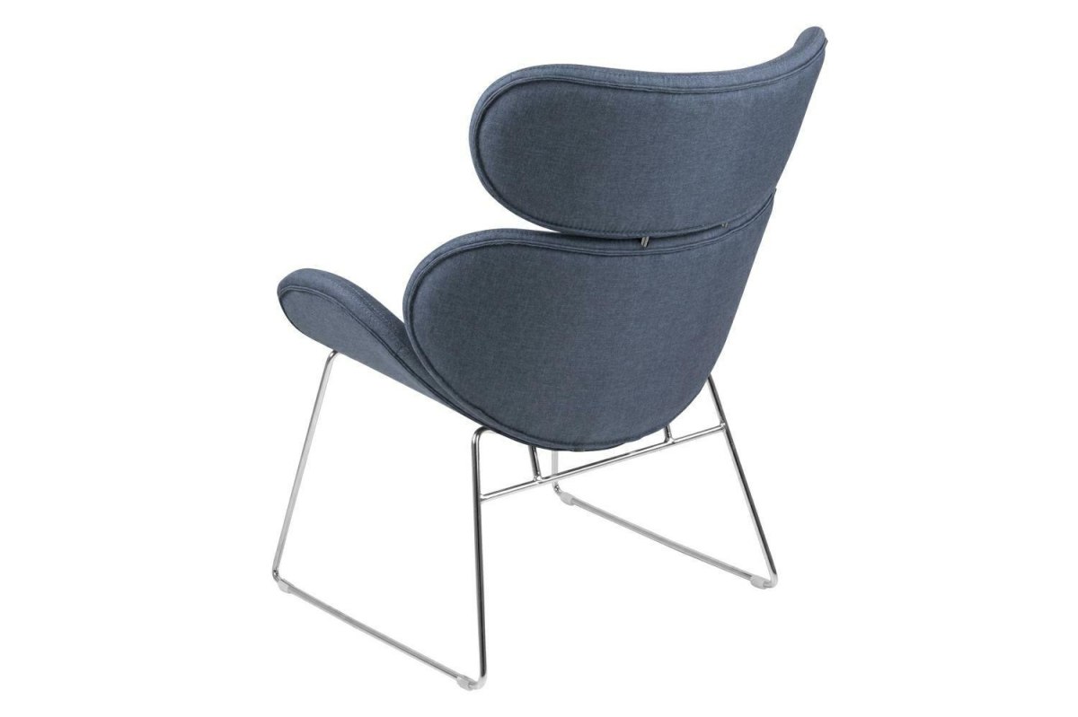 Fotel Cazar Dark Blue chrom Fotel Cazar Dark Blue chrom