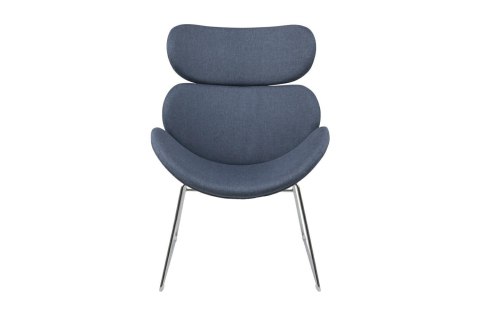 Fotel Cazar Dark Blue chrom Fotel Cazar Dark Blue chrom