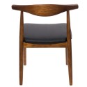 Krzesło drewniane Brązowe, eleganckie, klasyczne