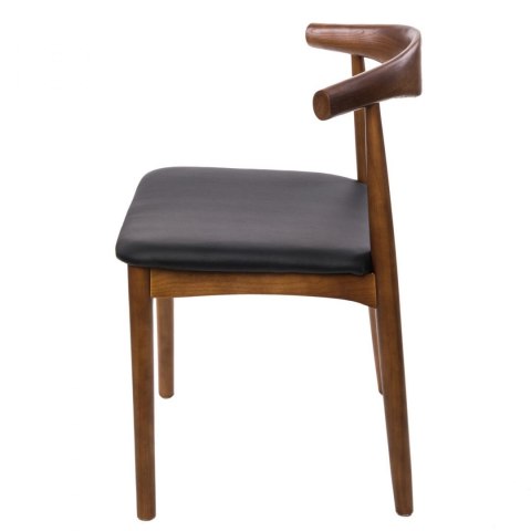 Krzesło drewniane Brązowe, eleganckie, klasyczne Krzesło drewniane Brązowe, eleganckie, klasyczne