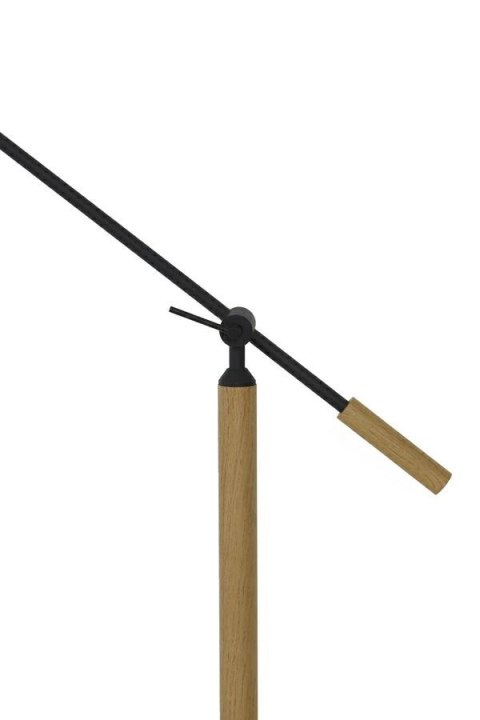 Lampa podłogowa Tiffin naturalny czarny Lampa podłogowa Tiffin naturalny czarny