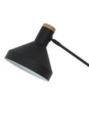 Lampa podłogowa Tiffin naturalny czarny