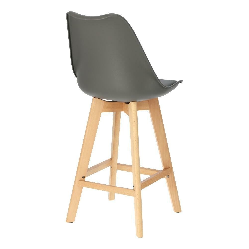 Hoker Nord Wood, DREWNIANY, 64 CM, CIEMNY SZARY Hoker Nord Wood, DREWNIANY, 64 CM, CIEMNY SZARY
