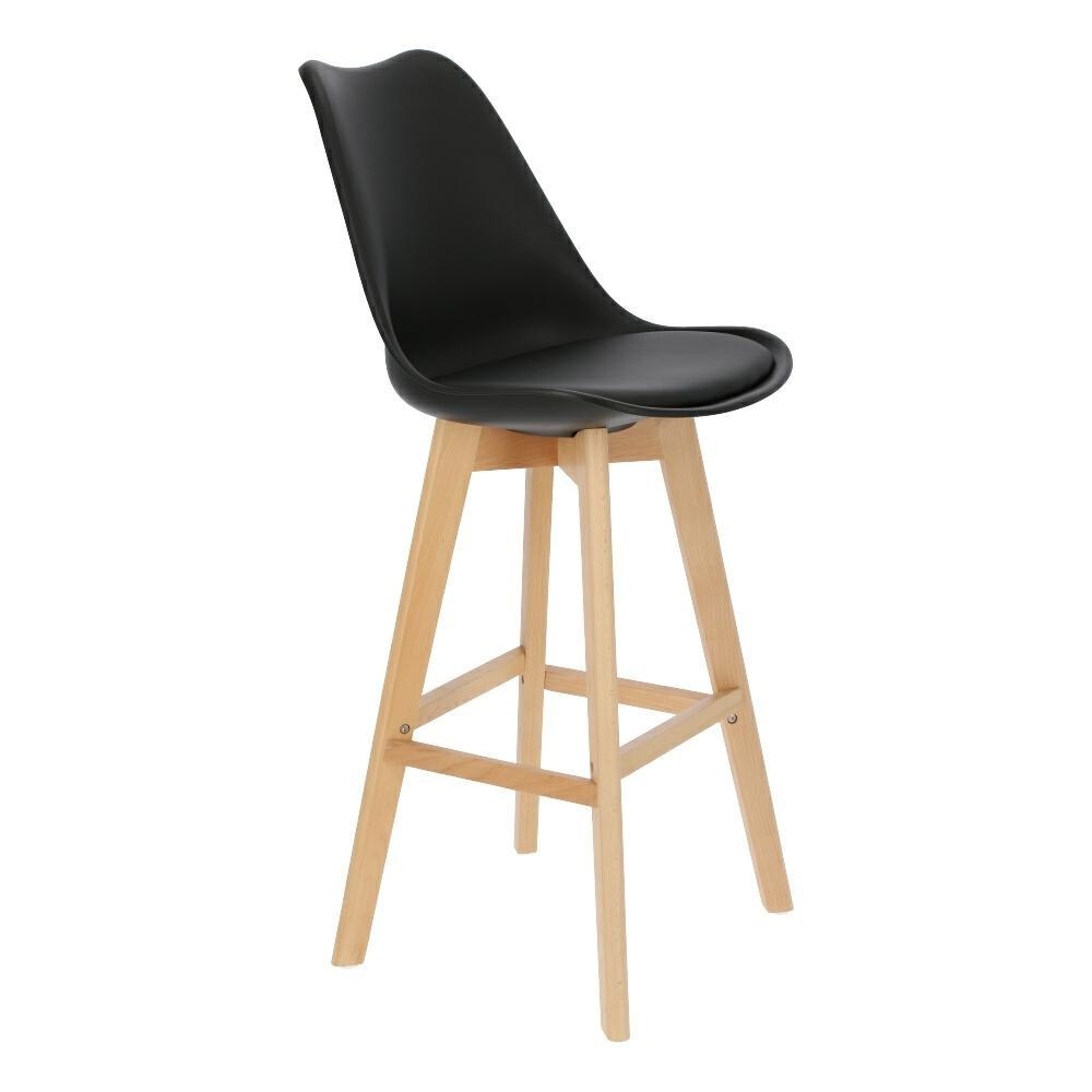 Hoker Nord Wood, DREWNIANY, 80 CM, CZARNY, OPARCIE Hoker Nord Wood, DREWNIANY, 80 CM, CZARNY, OPARCIE