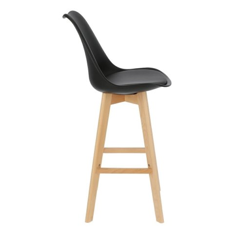 Hoker Nord Wood, DREWNIANY, 80 CM, CZARNY, OPARCIE Hoker Nord Wood, DREWNIANY, 80 CM, CZARNY, OPARCIE