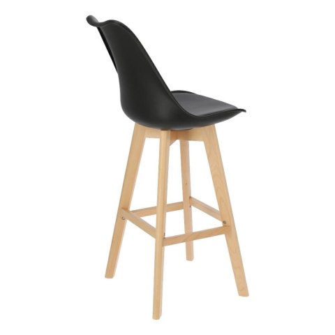 Hoker Nord Wood, DREWNIANY, 80 CM, CZARNY, OPARCIE Hoker Nord Wood, DREWNIANY, 80 CM, CZARNY, OPARCIE