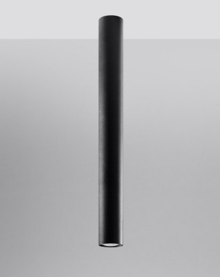 LAMPA SUFITOWA MODERNA, LOFT, INDUSTRIALNA, STALOWA, CYLINDER, TUBA, SALON