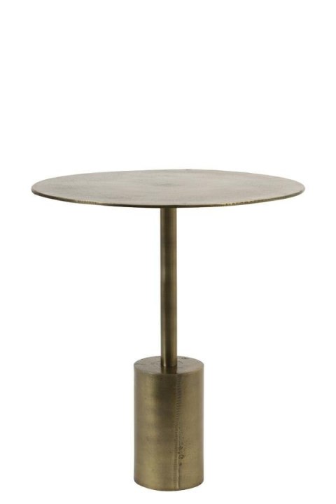 OKRĄGŁY STOLIK KAWOWY, ANTYCZNY BRĄZ, METAL, 45 cm OKRĄGŁY STOLIK KAWOWY, ANTYCZNY BRĄZ, METAL, 45 cm
