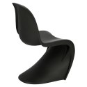 Krzesło Balance - nietypowe, nowoczesne, czarne