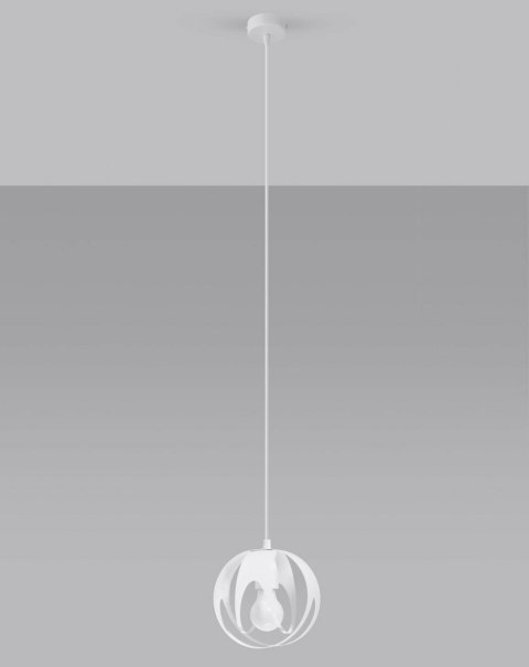 Lampa wisząca TULOS 1 biała Lampa wisząca TULOS 1 biała