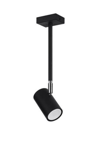 PLAFON CZARNY LUMINO, LAMPA SUFITOWA LOFT, REGULOWANA, INDUSTRIALNA