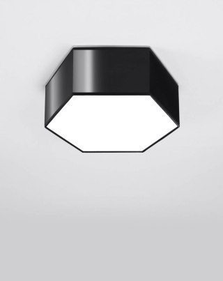PLAFON SUFITOWY HEXIA, LAMPA HEXAGON, NOWOCZESNA, GEOMETRYCZNA, DO SALONU