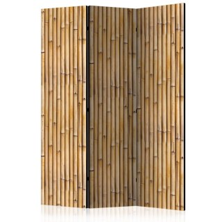 Parawan 3-częściowy - Bambusowa Ściana, 3D