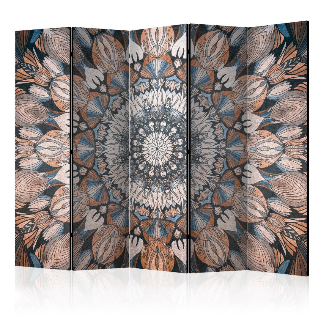 Parawan 5-częściowy - Hetmańska mandala II Parawan 5-częściowy - Hetmańska mandala II