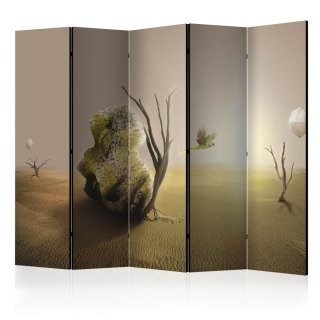 Parawan 5-częściowy - Porzucona maska II