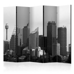 Parawan 5-częściowy - Wieżowce w Sydney II