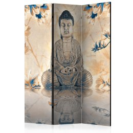 Parawan 3-częściowy - Buddha of Prosperity