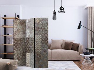 Parawan 3-częściowy - Geometryczne tekstury