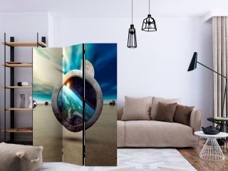 Parawan 3-częściowy - Spacer planet