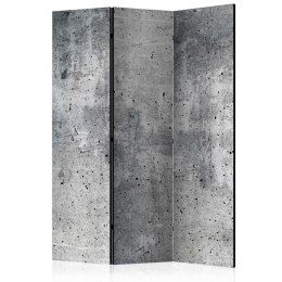 PARAWAN 3-CZĘŚCIOWY POKOJOWY, DEKORACYJNY 135 CM, Świeży beton