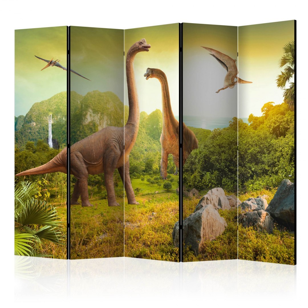 Parawan 5-częściowy - Dinozaury II Parawan 5-częściowy - Dinozaury II