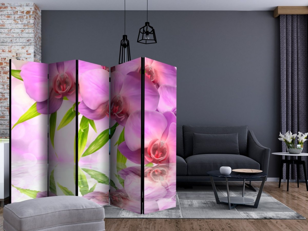 Parawan 5-częściowy - Orchidea spa II Parawan 5-częściowy - Orchidea spa II