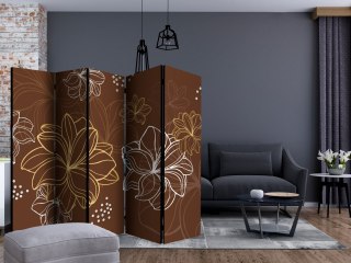 Parawan 5-częściowy - Autumnal flora II