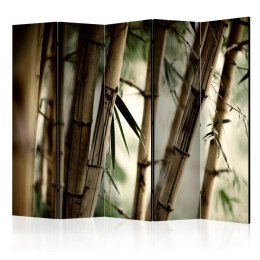 Parawan 5-częściowy - Fog and bamboo forest II